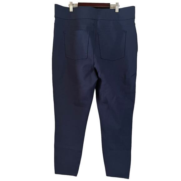 Spanx Ankle Ponte Leggings Port Navy Size 2X Pull On Pants. Worn one time - Picture 5 of 8